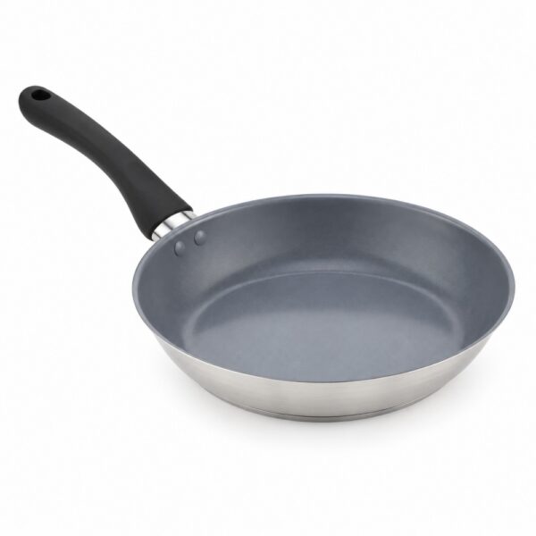 Ceramic-Coated Open Frying Pan, 18–30 cm Range Ceramic-Coated Open Frying Pan, 18–30 cm Range