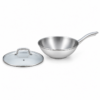 Chinese Wok with Glass Lid Wholesale Supplier 2832 cm Sizes Chinese Wok with Glass Lid Wholesale Supplier 2832 cm Sizes