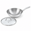 Chinese Wok with Glass Lid Wholesale Supplier 2832 cm Sizes Chinese Wok with Glass Lid Wholesale Supplier 2832 cm Sizes