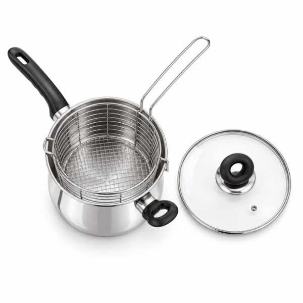 Deep Fryer Saucepan and Wire Basket Sets Wholesale Supplier