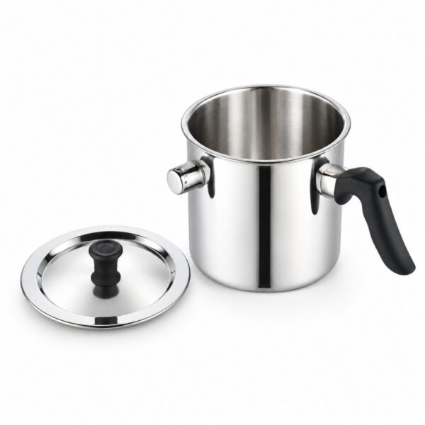 Double-Wall Milk Pan with Lid Wholesale Supplier RWA045
