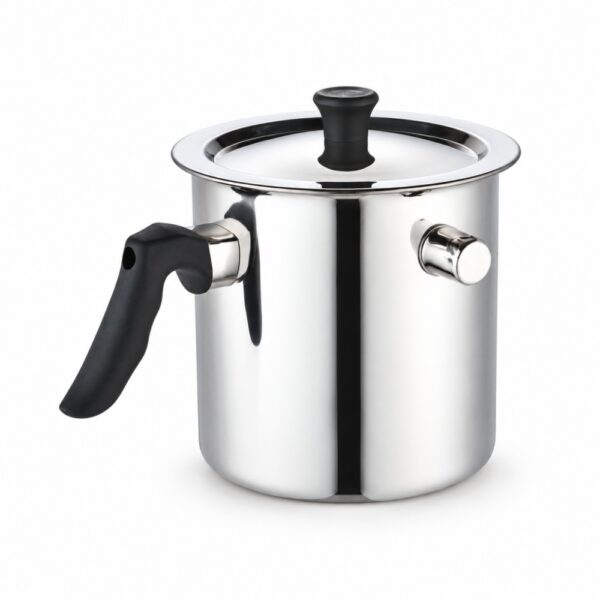 Double-Wall Milk Pan with Lid Wholesale Supplier RWA045