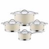 Eight-Piece Lidded Cookware Set Eight-Piece Lidded Cookware Set