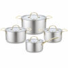 Eight-Piece Saucepan and Casserole Set Eight-Piece Saucepan and Casserole Set