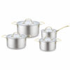 Eight-Piece Saucepan and Casserole Set Eight-Piece Saucepan and Casserole Set