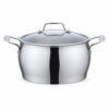 Eight-Piece Silver-Tone Cookware Set