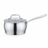 Eight-Piece Silver-Tone Cookware Set