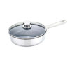 Lidded Metal Frying Pan