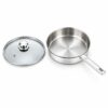 Lidded Metal Frying Pan