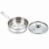 Lidded Metal Frying Pan