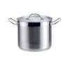 RW0207 Lidded Metal Stockpot in Six Sizes for Wholesale
