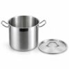 RW0207 Lidded Metal Stockpot in Six Sizes for Wholesale