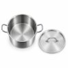 RW0207 Lidded Metal Stockpot in Six Sizes for Wholesale