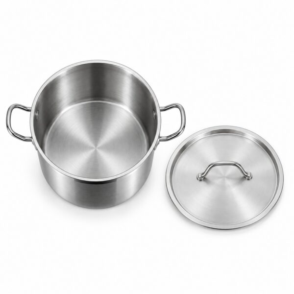 RW0207 Lidded Metal Stockpot in Six Sizes for Wholesale