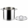 RW0208 Lidded Metal Stockpot Wholesale, Six Size Options