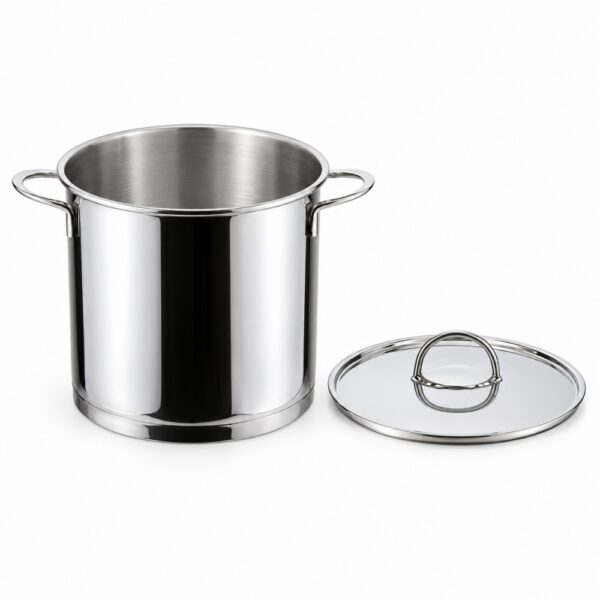 RW0208 Lidded Metal Stockpot Wholesale, Six Size Options