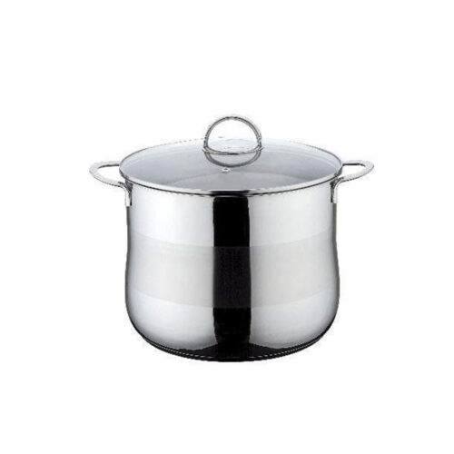 RW0209 Metal Stockpot with Glass Lid Wholesale Supplier