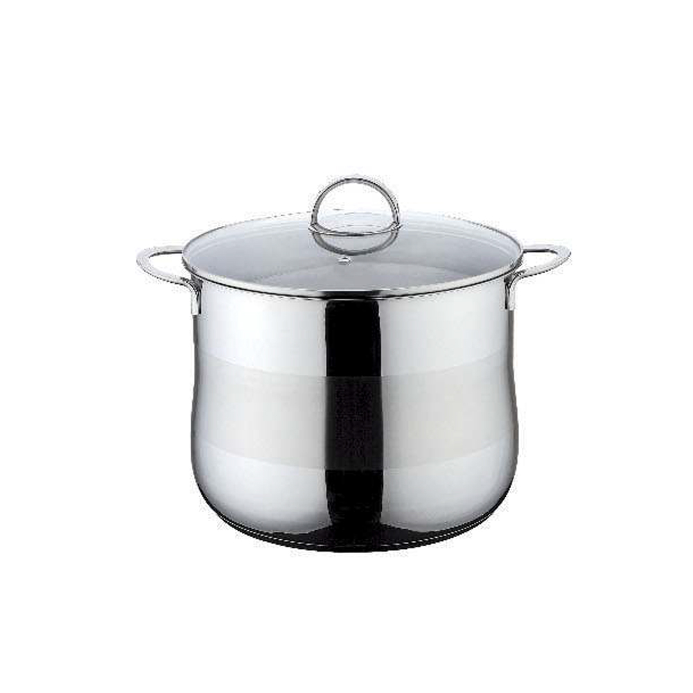 RW0209 Metal Stockpot with Glass Lid Wholesale Supplier