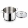 RW0209 Metal Stockpot with Glass Lid Wholesale Supplier