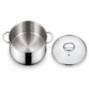 RW0209 Metal Stockpot with Glass Lid Wholesale Supplier