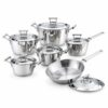 RW1212 12-Piece Polished Metal Cookware Set RW1212 12-Piece Polished Metal Cookware Set