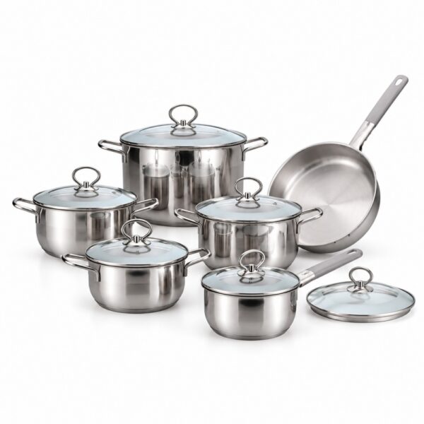 RW1214 12-Piece Metal Cookware Set RW1214 12-Piece Metal Cookware Set