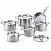 RW1256 12-Piece Polished Metal Cookware Set RW1256 12-Piece Polished Metal Cookware Set