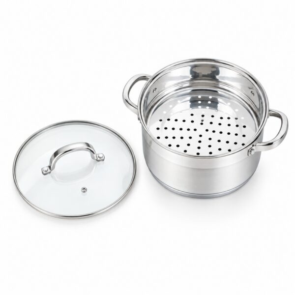 RWA002 Three-Piece Steamer Pot Set