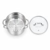 RWA002 Three-Piece Steamer Pot Set