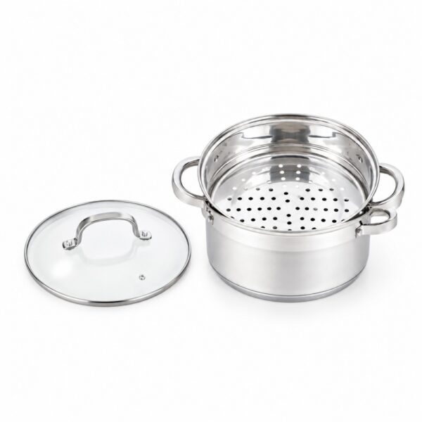 RWA002 Three-Piece Steamer Pot Set