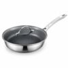 RWFP017 Metal Frying Pan with Glass Lid Wholesale Supply RWFP017 Metal Frying Pan with Glass Lid Wholesale Supply