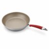 RWFP027 Open Frypan with Red Handle for Wholesale Supply RWFP027 Open Frypan with Red Handle for Wholesale Supply