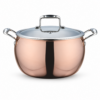 Rose Gold 6-Piece Lidded Cookware Set Rose Gold 6-Piece Lidded Cookware Set