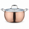 Rose Gold 6-Piece Lidded Cookware Set Rose Gold 6-Piece Lidded Cookware Set