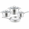 Seven-Piece Metal Cookware Set Seven-Piece Metal Cookware Set