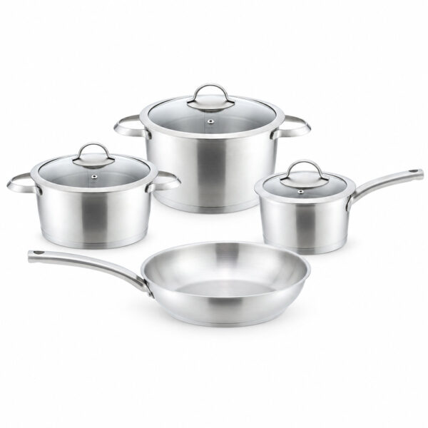 Seven-Piece Metal Cookware Set Seven-Piece Metal Cookware Set