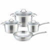 Seven-Piece Metal Cookware Set Seven-Piece Metal Cookware Set