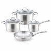 Seven-Piece Metal Cookware Set Seven-Piece Metal Cookware Set