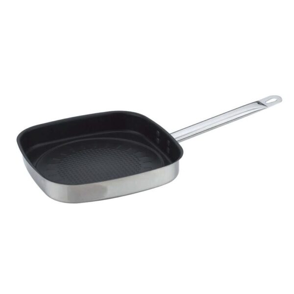 Square Frying Pan with Textured Interior