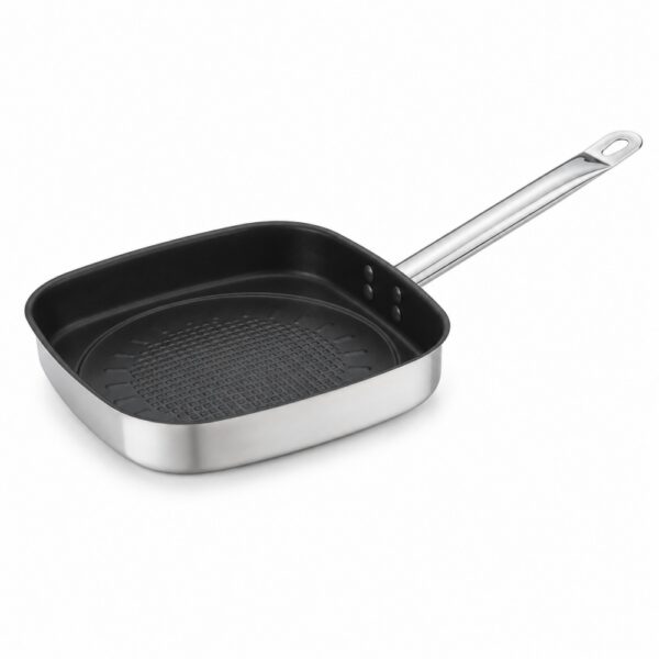 Square Frying Pan with Textured Interior