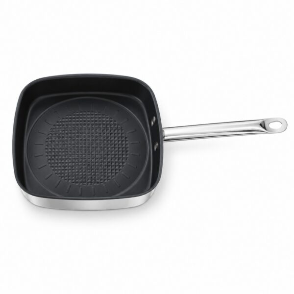 Square Frying Pan with Textured Interior