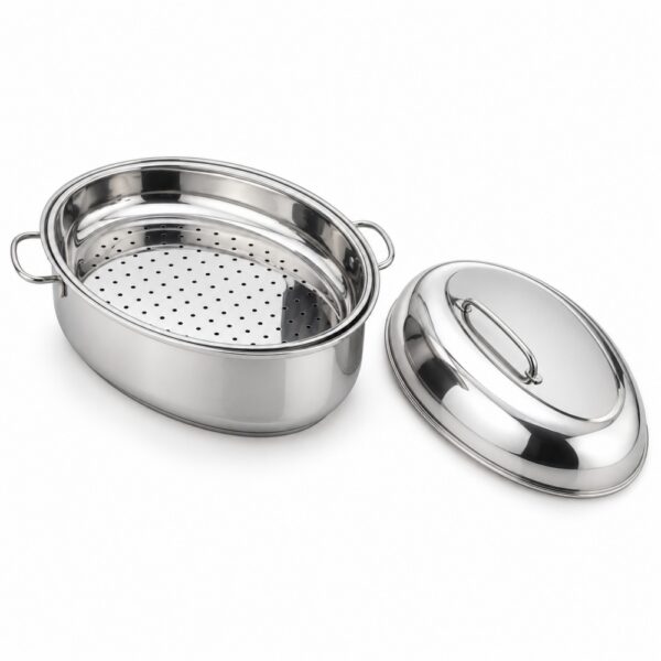 Wholesale 4-Piece Oval Roaster Set with Insert and Rack