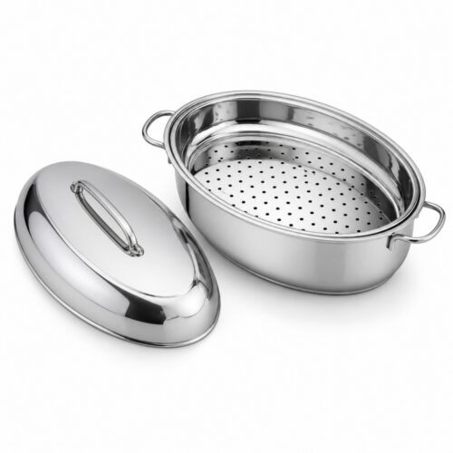 Wholesale 4-Piece Oval Roaster Set with Insert and Rack Wholesale 4-Piece Oval Roaster Set with Insert and Rack