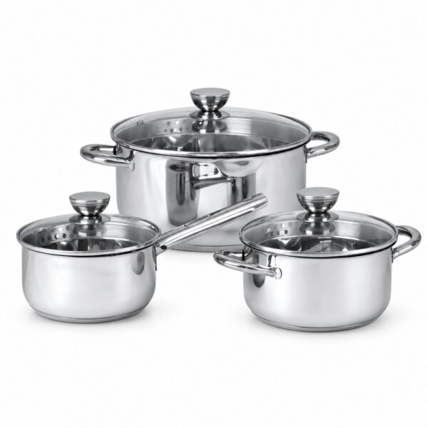 Wholesale 6-Piece Metal Cookware Set Wholesale 6-Piece Metal Cookware Set