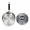 Wholesale Deep Frying Pan with Glass Lid