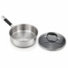 Wholesale Deep Frying Pan with Glass Lid