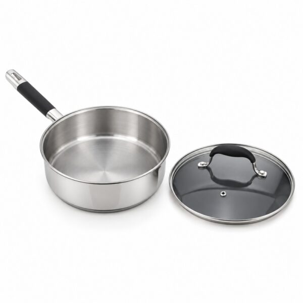 Wholesale Deep Frying Pan with Glass Lid