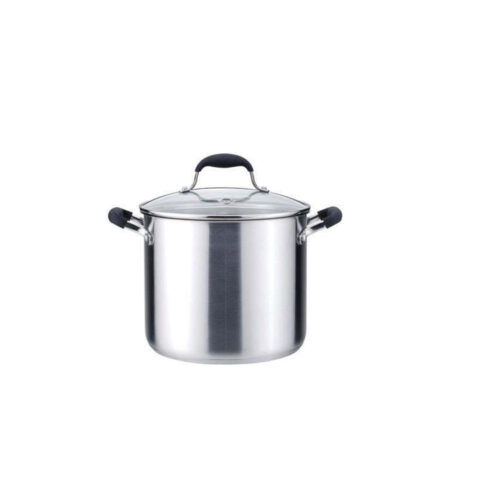 Wholesale Metal Stockpot with Glass Lid, Six Listed Sizes