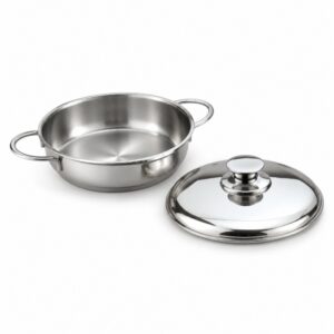 Wholesale Shallow Brie Baker Casseroles with Lids, 3 Sizes