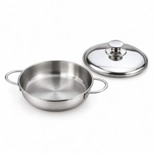 Wholesale Shallow Brie Baker Casseroles with Lids, 3 Sizes